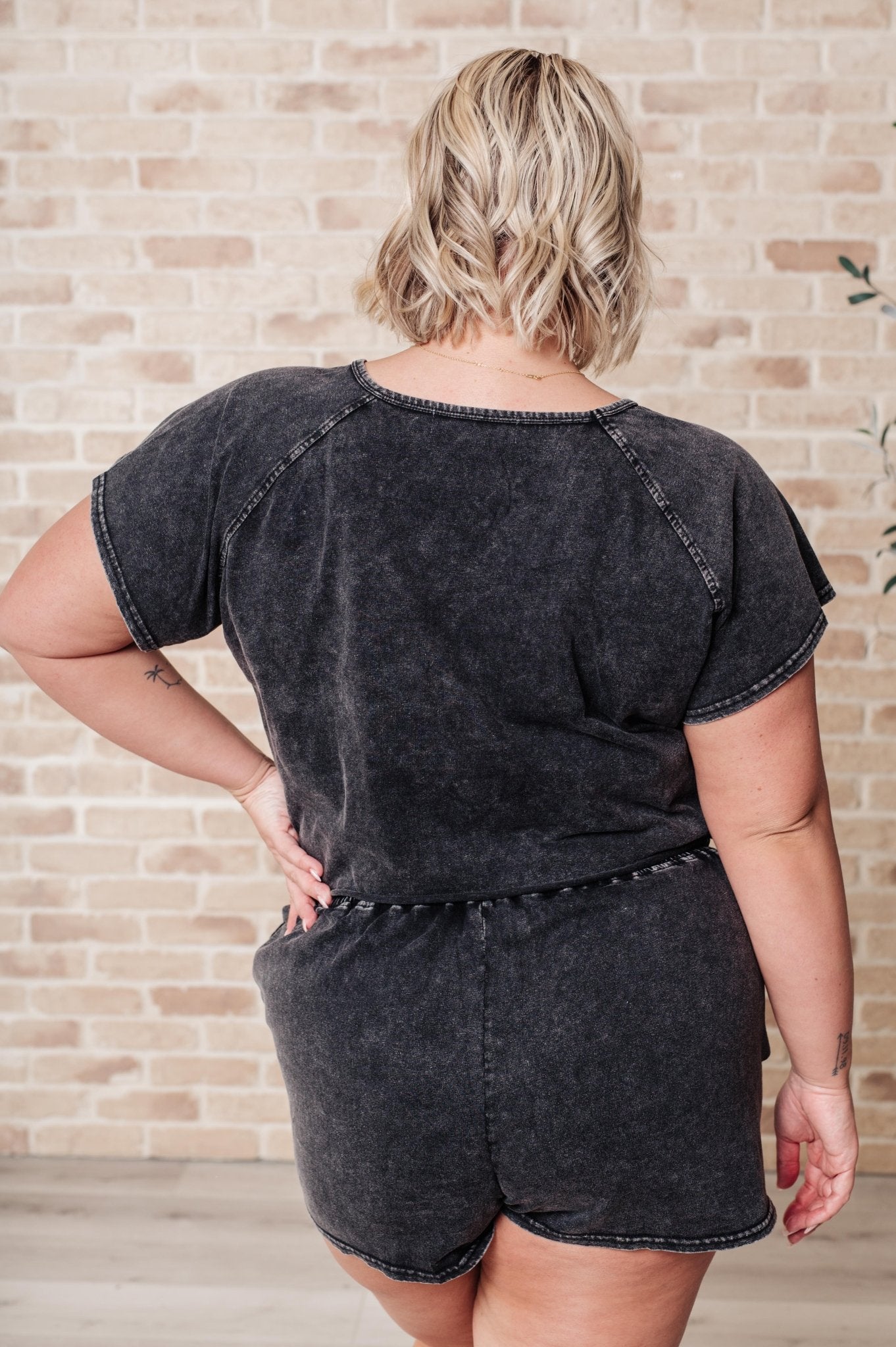 Back to Reality Mineral Wash Short Set - Loving God