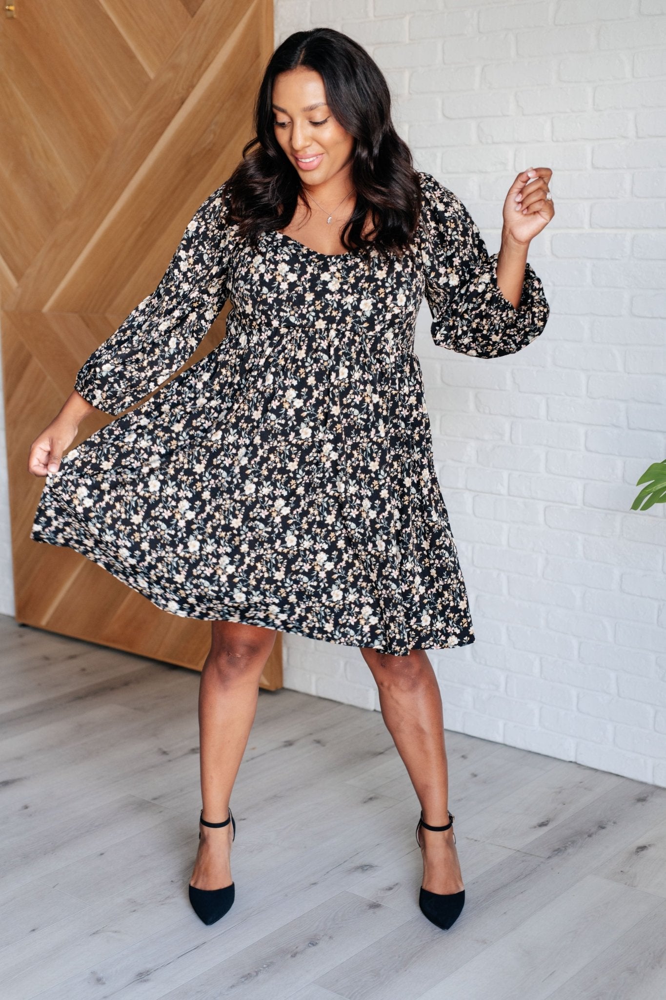 Back to the Start Floral Dress - Loving God