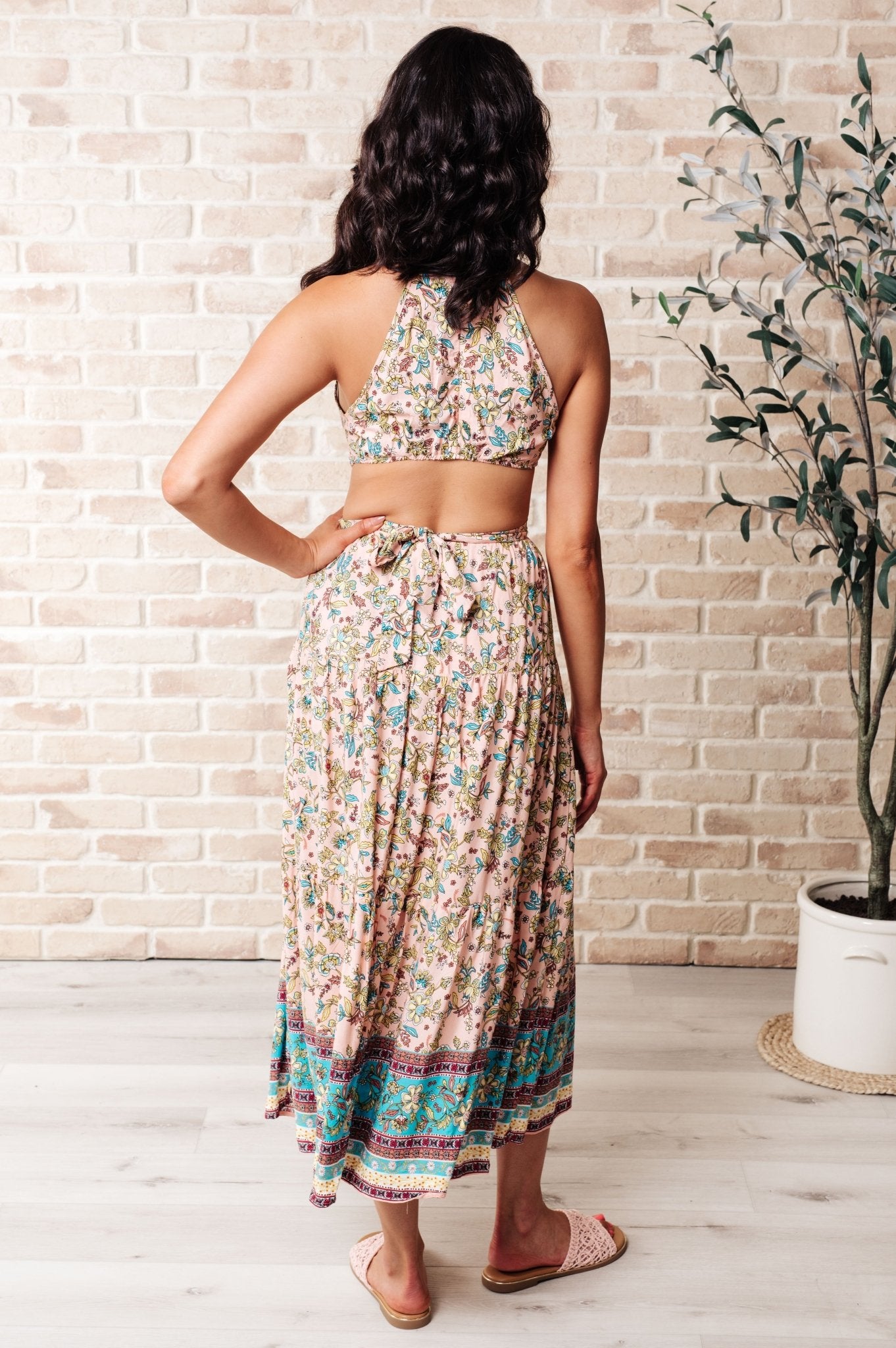 Big Dreams and An Attitude Cutout Back Dress - Loving God