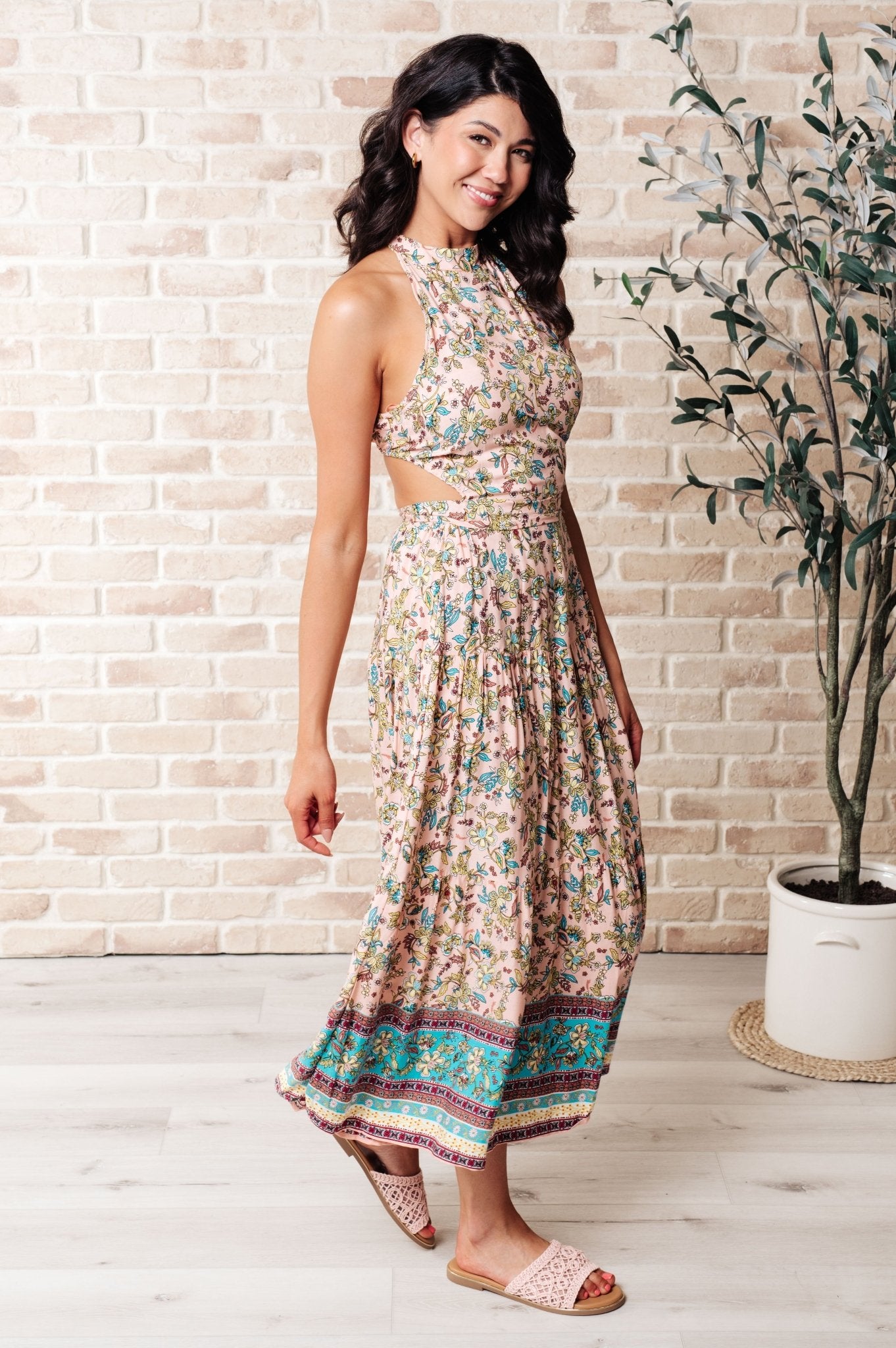 Big Dreams and An Attitude Cutout Back Dress - Loving God