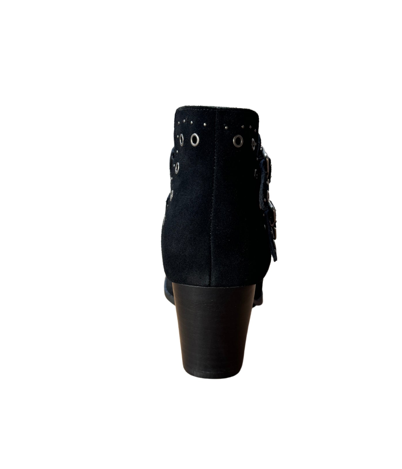 Elsa Leather Ankle Boot in Black - Loving God