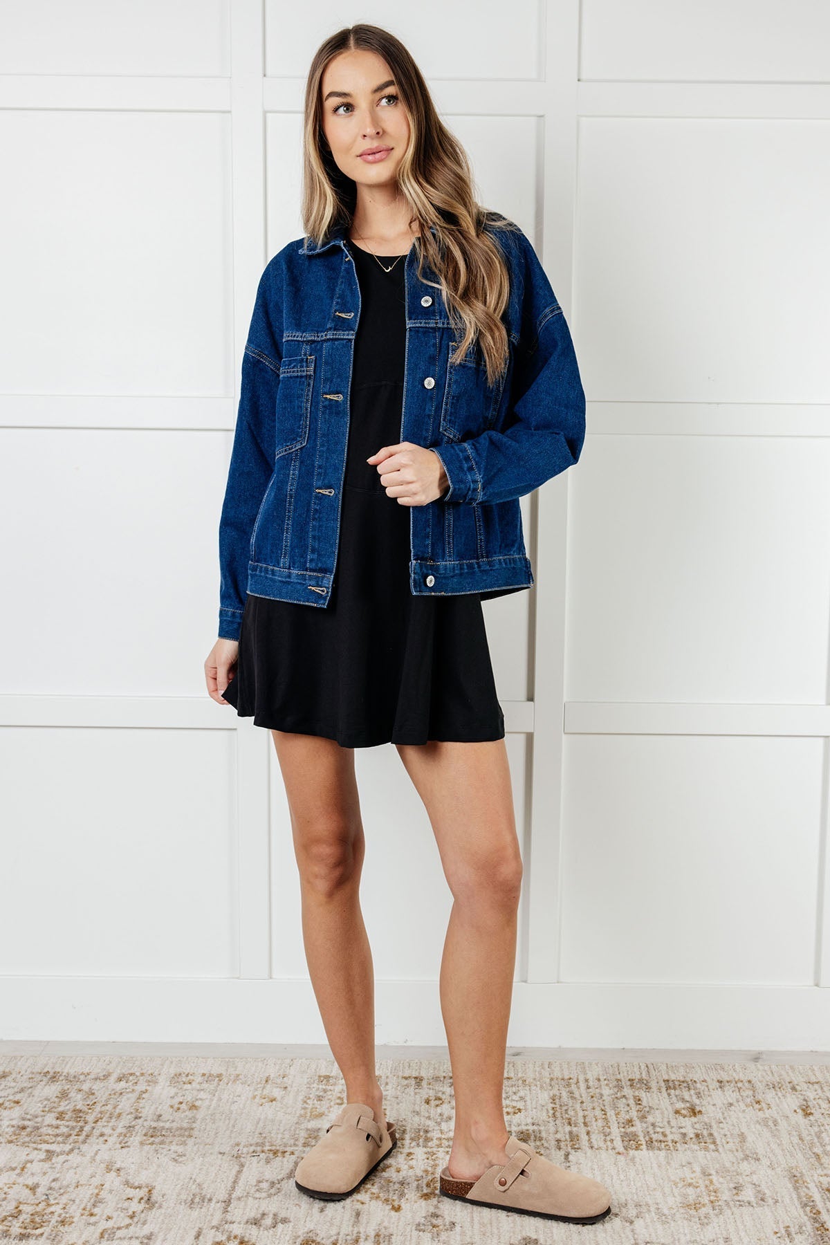 Gym and Tonic Butter Romper Dress in Black - Loving God