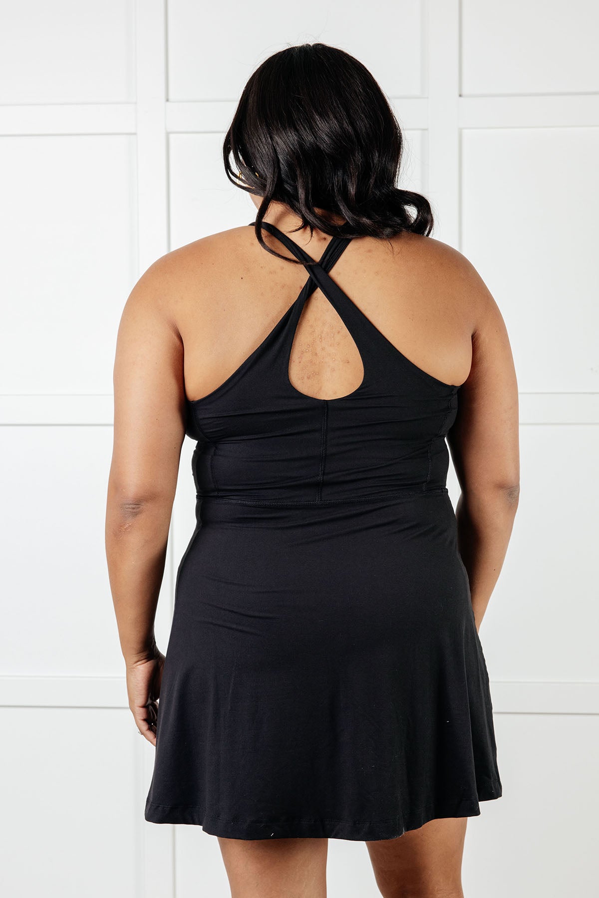 Gym and Tonic Butter Romper Dress in Black - Loving God