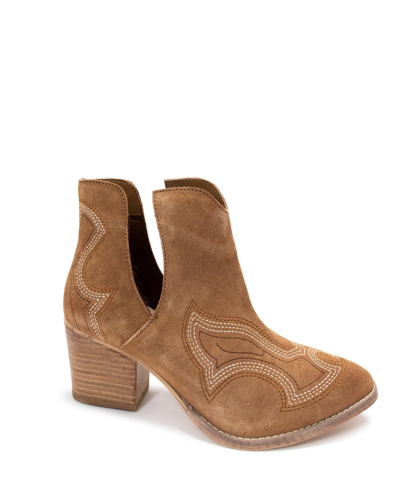 Journee Ankle Boots in Tan - Loving God