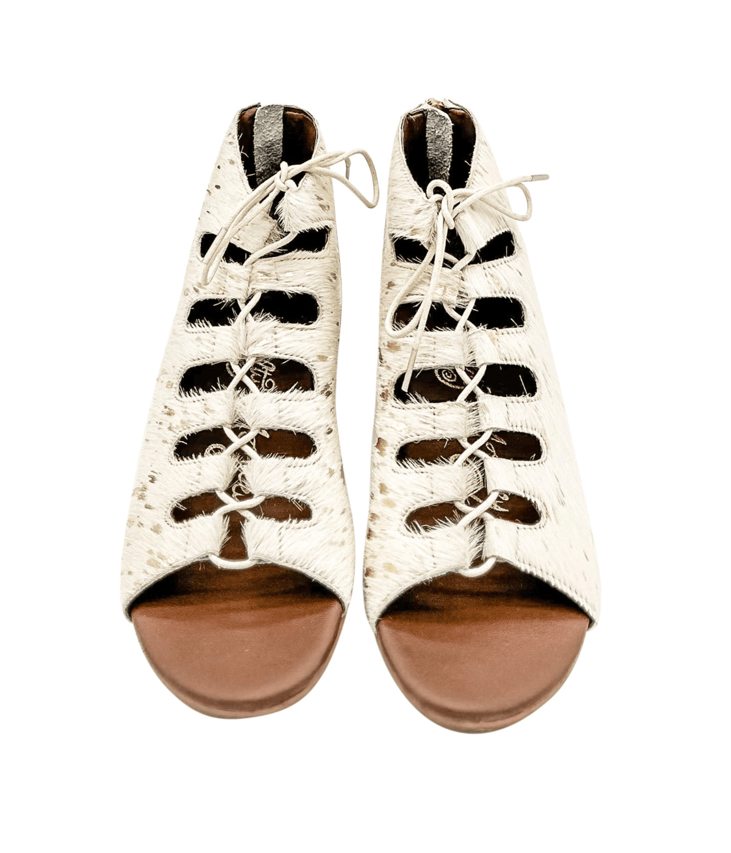 Nola Sandals in Gold - Loving God