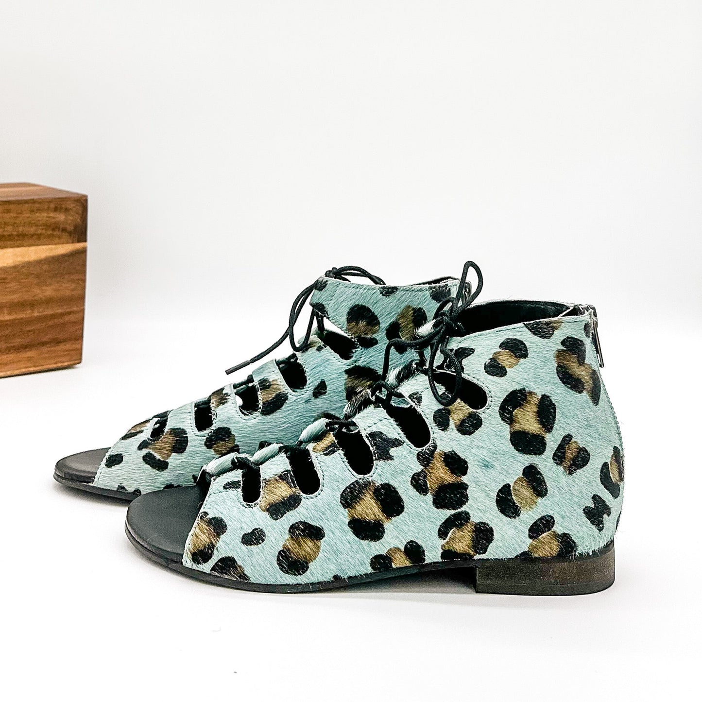 Nola Sandals in Teal - Loving God