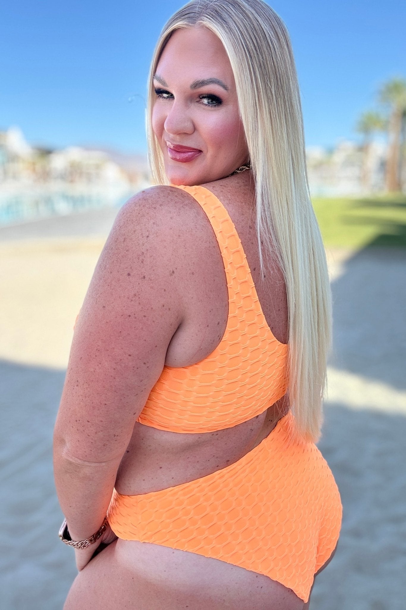 Oh So Orange Swim Bottoms - Loving God
