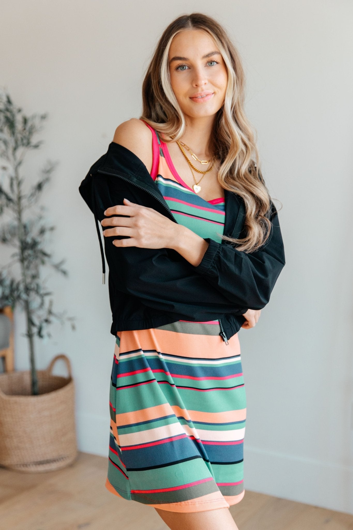 Summer Lovin' Striped Tank Dress - Loving God