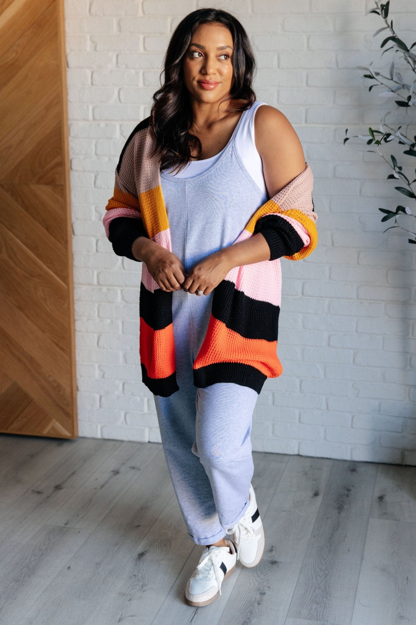 Totally Me Spaghetti Strap Jumpsuit in Heather Grey - Loving God