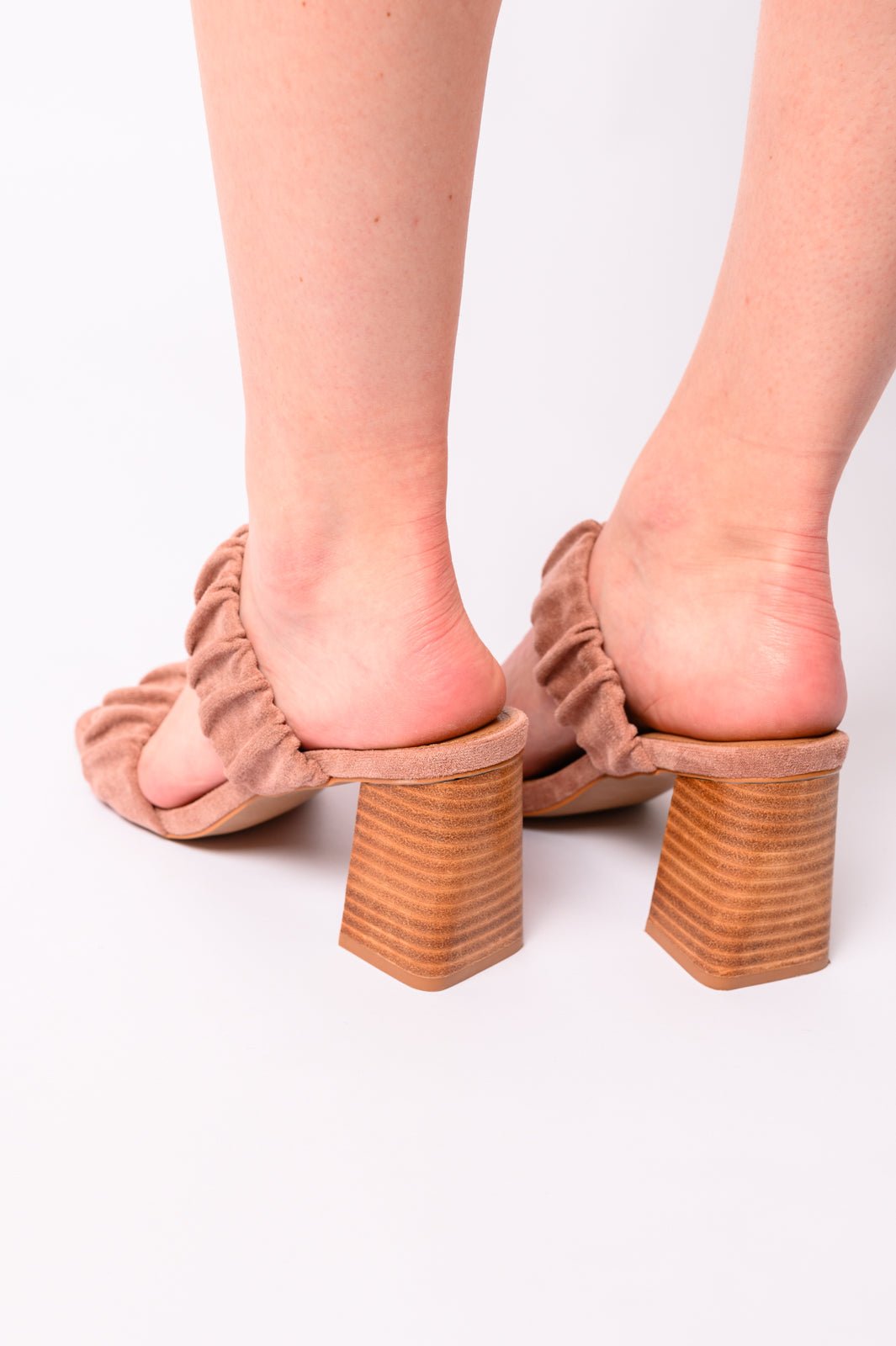 Tropic Like it's Hot Heels in Blush Suede - Loving God