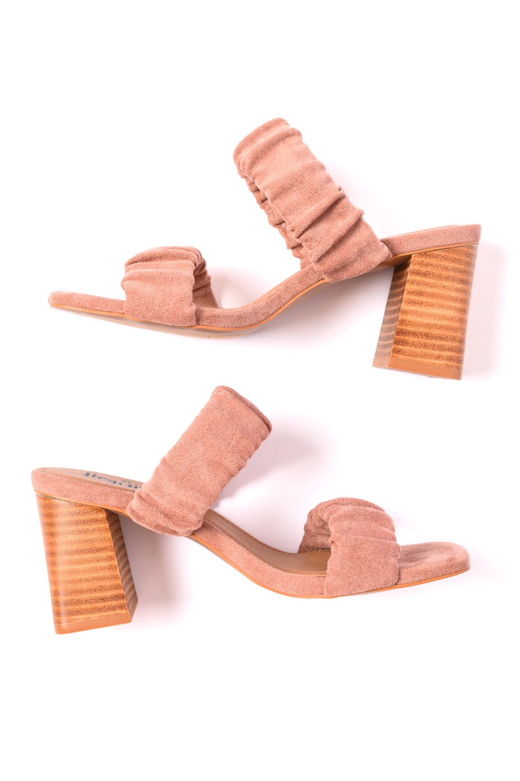 Tropic Like it's Hot Heels in Blush Suede - Loving God