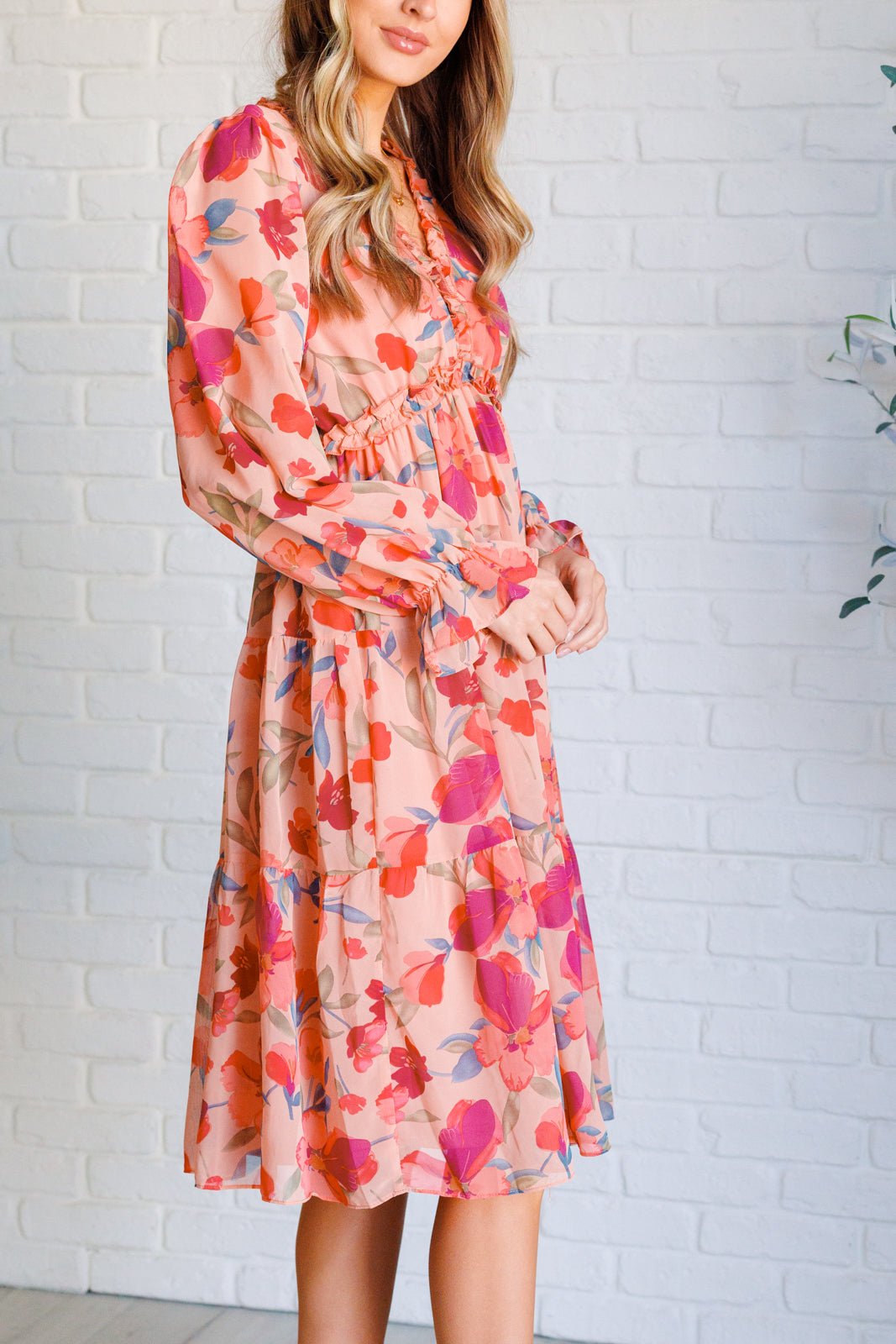You And Me Floral Dress - Loving God