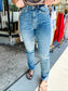 Lateral Gig | Sarah High-Rise Straight Leg Judy Blue Denim Jeans