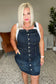 Agnes Denim Overall Dress - Loving God