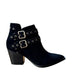 Elsa Leather Ankle Boot in Black - Loving God