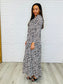 Fiercely Feminine Leopard Print Maxi Dress - Loving God