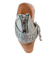 Fiona Ankle Boot in Silver - Loving God