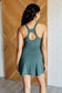 First Serve Dress in Everglade Green - Loving God
