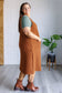 Free Falling Quilted Midi Dress - Loving God