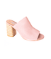 Helena Heeled Sandal in Blush Suede - Loving God