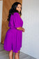Hold And Squeeze Me Pleated Dress - Loving God