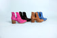 Journee Ankle Boots in Tan - Loving God