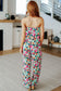 Life of the Party Floral Jumpsuit in Green - Loving God