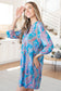 Lizzy Dress in Teal and Pink Paisley - Loving God