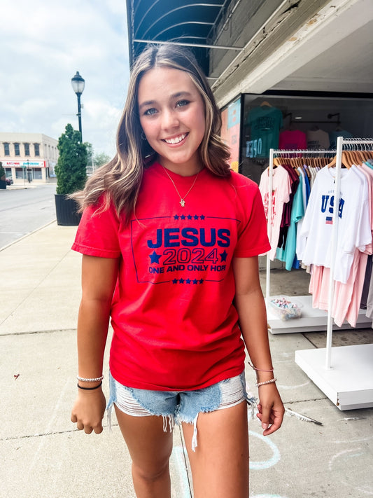 Loving God | Jesus 2024 Unisex Tee - Loving God