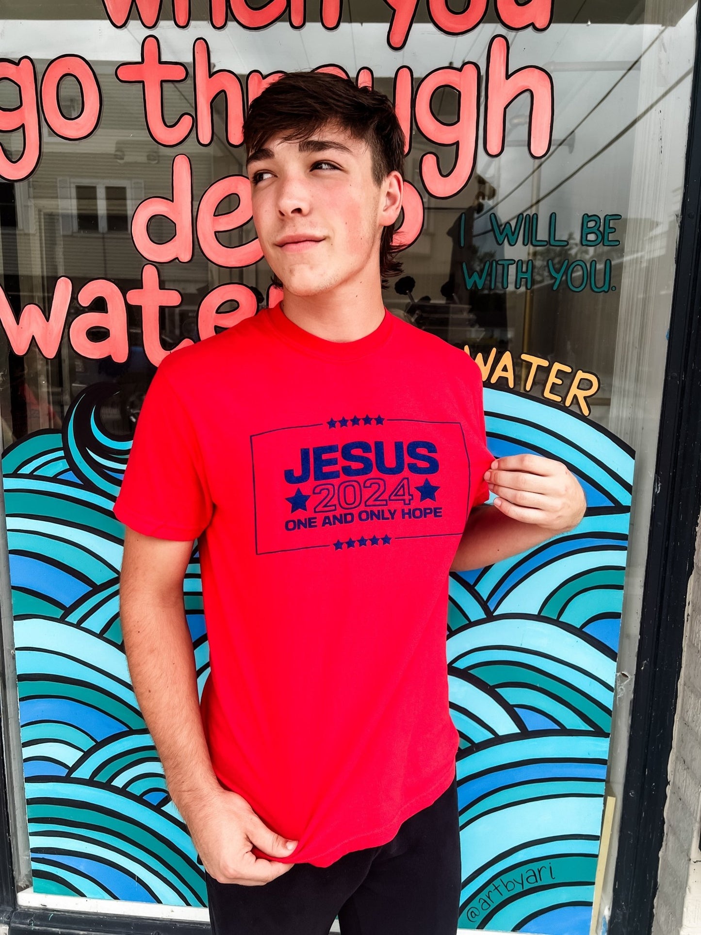 Loving God | Jesus 2024 Unisex Tee - Loving God