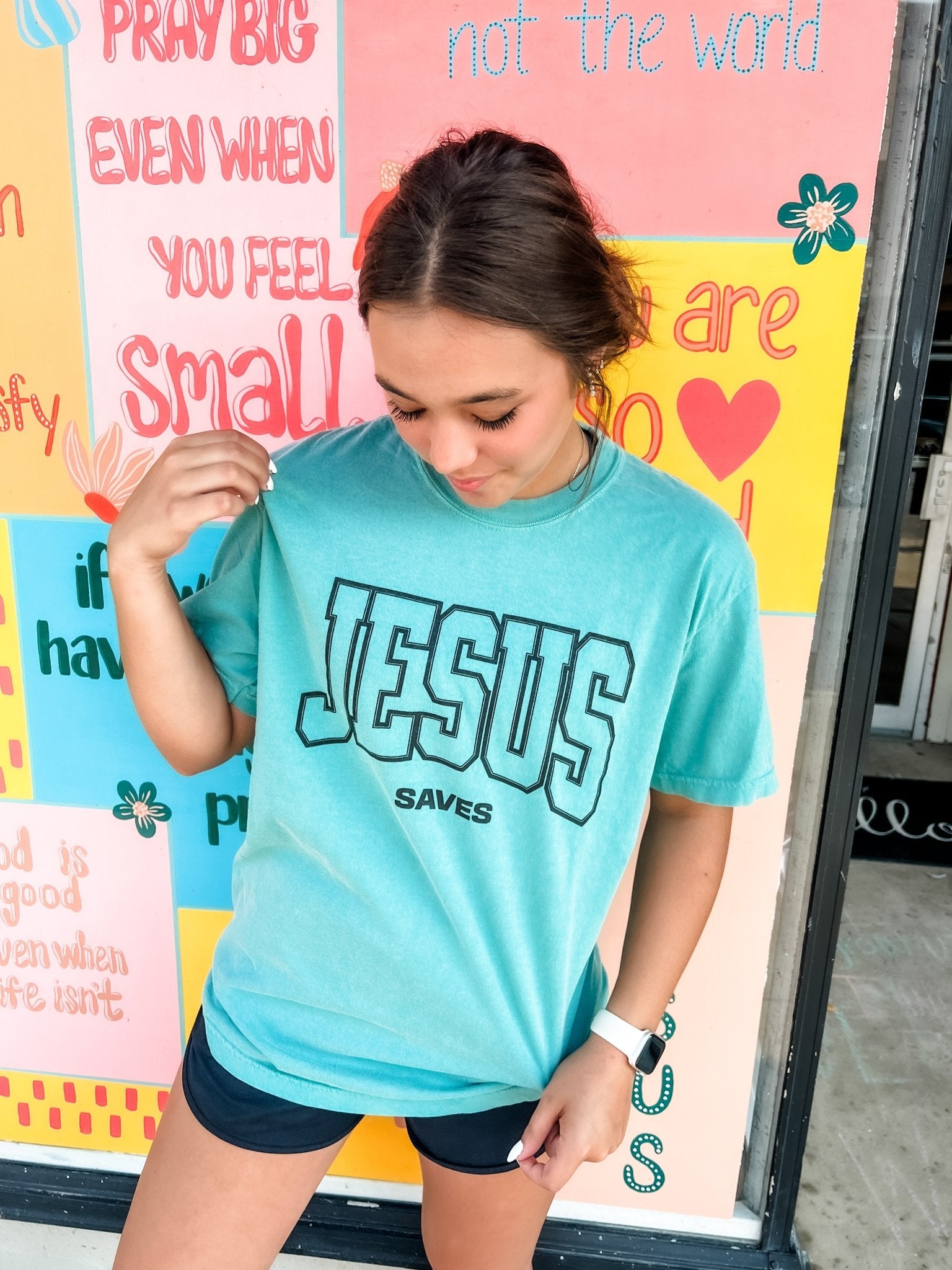 Loving God | Jesus Saves Tee - Loving God