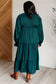 Makes Me Want to Skip Tiered Dress in Hunter Green - Loving God