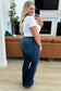 Mavis High Rise Side Seam Detail Flare Jeans - Loving God
