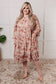 Next to You Balloon Sleeve Floral Dress - Loving God