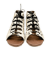 Nola Sandals in Black and White - Loving God