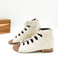 Nola Sandals in Gold - Loving God
