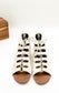 Nola Sandals in Gold - Loving God