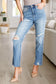 Nora High Rise Rigid Magic Destroy Slim Straight Jeans - Loving God