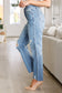 Nora High Rise Rigid Magic Destroy Slim Straight Jeans - Loving God