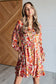 Once Upon a Dream V - Neck Balloon Sleeve Dress - Loving God