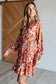 Once Upon a Dream V - Neck Balloon Sleeve Dress - Loving God