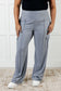 Race to Relax Cargo Pants in Rhino Grey - Loving God
