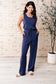 Rest Day Straight Leg Jumpsuit - Loving God