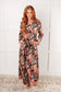 Send it Over Faux Wrap Maxi Dress - Loving God