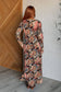Send it Over Faux Wrap Maxi Dress - Loving God