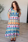 Shaping Reality V - Neck Balloon Sleeve Dress - Loving God