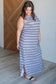 Still Got It Sleeveless Maxi In Gray - Loving God