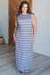Still Got It Sleeveless Maxi In Gray - Loving God