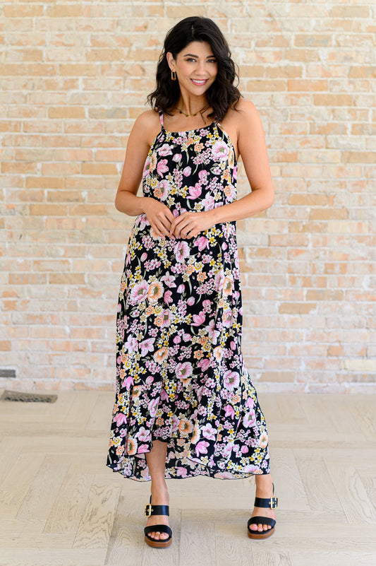 Sunny Side of Life Halter Top Dress - Loving God