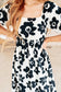 The Hot Topic Square Neck Floral Dress - Loving God